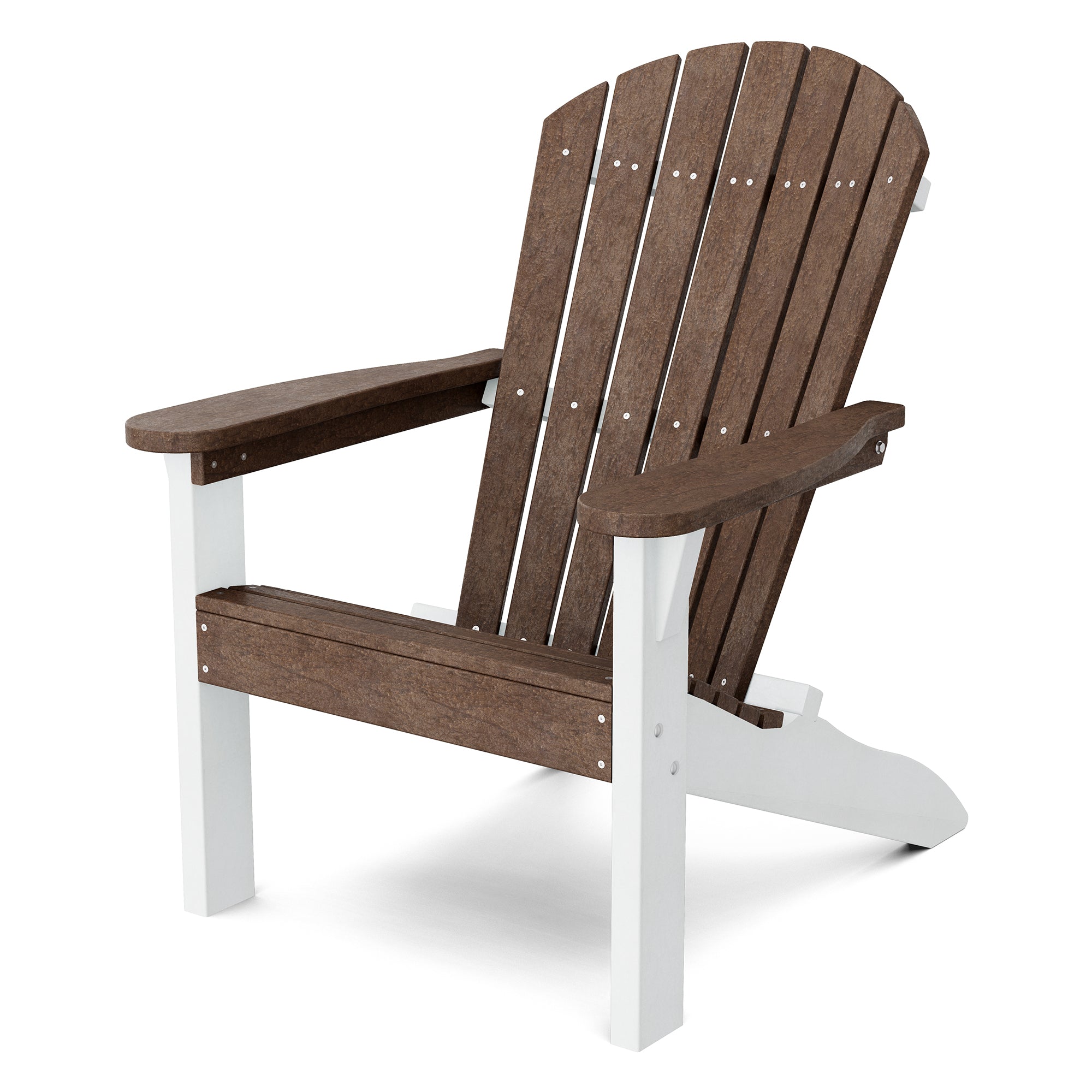 Heritage Sunset Adirondack Chair - Outdoor Patio Furniture for Backyard, Garden & Poolside Relaxation | Durable Weather-Resistant Wooden Lounge Chair