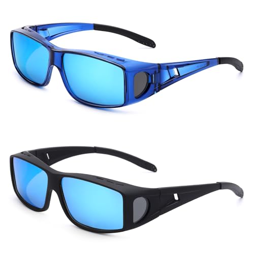 D (2 Pack) Blue | Blue + Matte Black | Blue