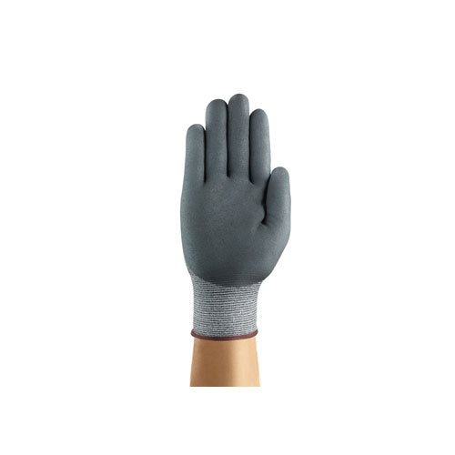 Ansell Hyflex 11-531 Cut Resistant Work Gloves Size 7 - Durable Safety Gloves for Construction, Woodworking & DIY Projects