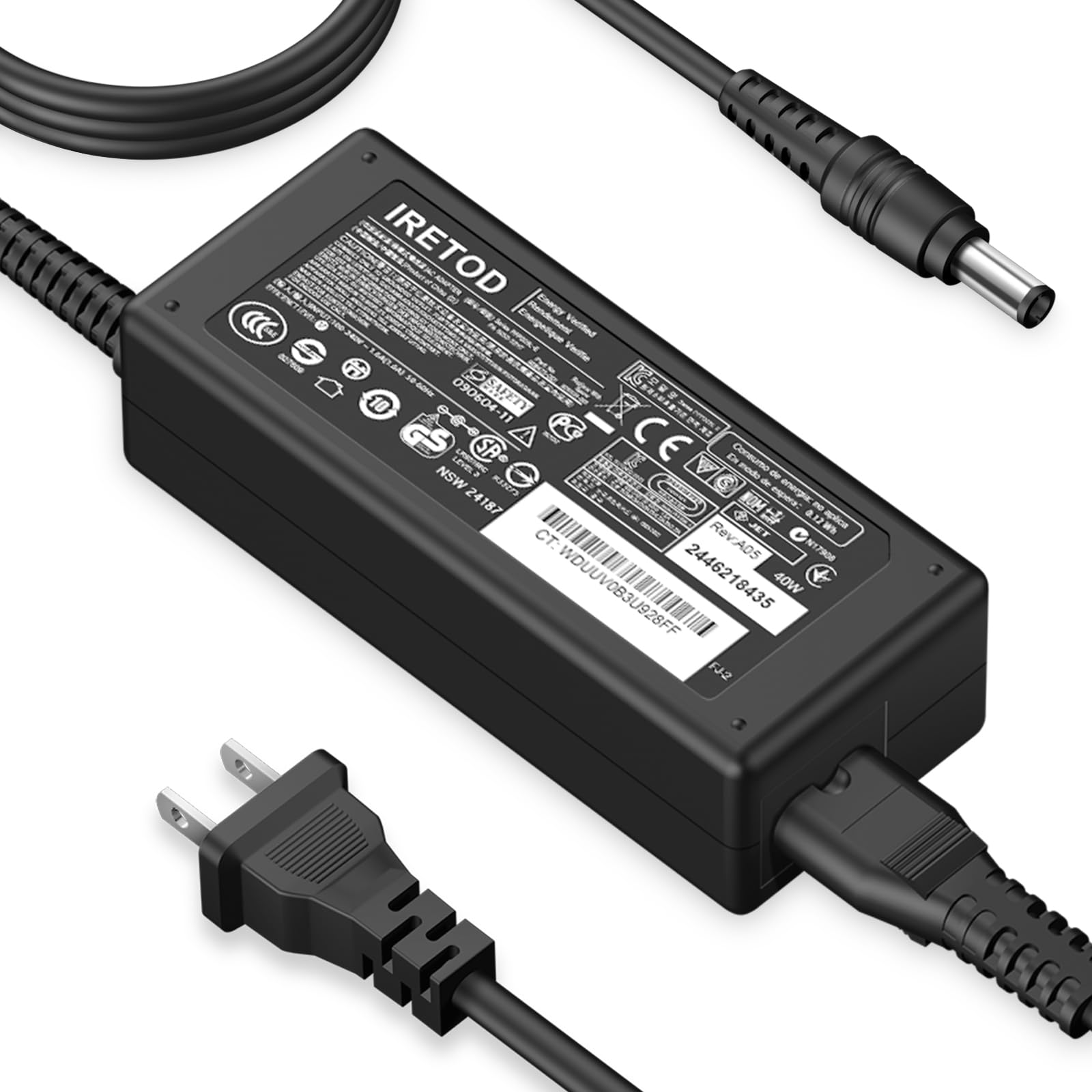 Harman Kardon Onyx Studio 8/7/6/5/4/3/2/1 Wireless Speaker Charger - 19V 38W AC Fast Charging Power Adapter Replacement | Compatible with All Onyx Studio Models | Perfect for Home, Office & Outdoor Use