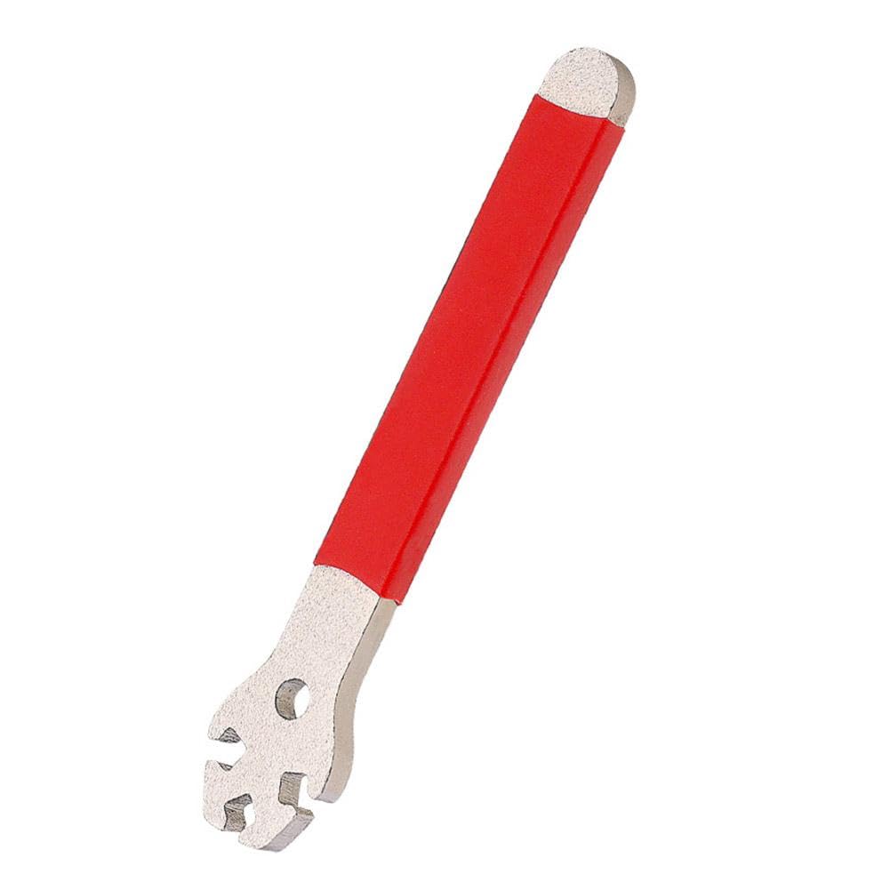 **Bike Spoke Pedal Wrench - Anti-Slip Bicycle Wheel Rim Spanner Tool for Road & Mountain Bikes - Portable Bike Repair Kit for Tire Adjustments & Maintenance**    *(Perfect for On-the-Go Cyclists, DIY Bike Repairs, and Professional Mechanics)*