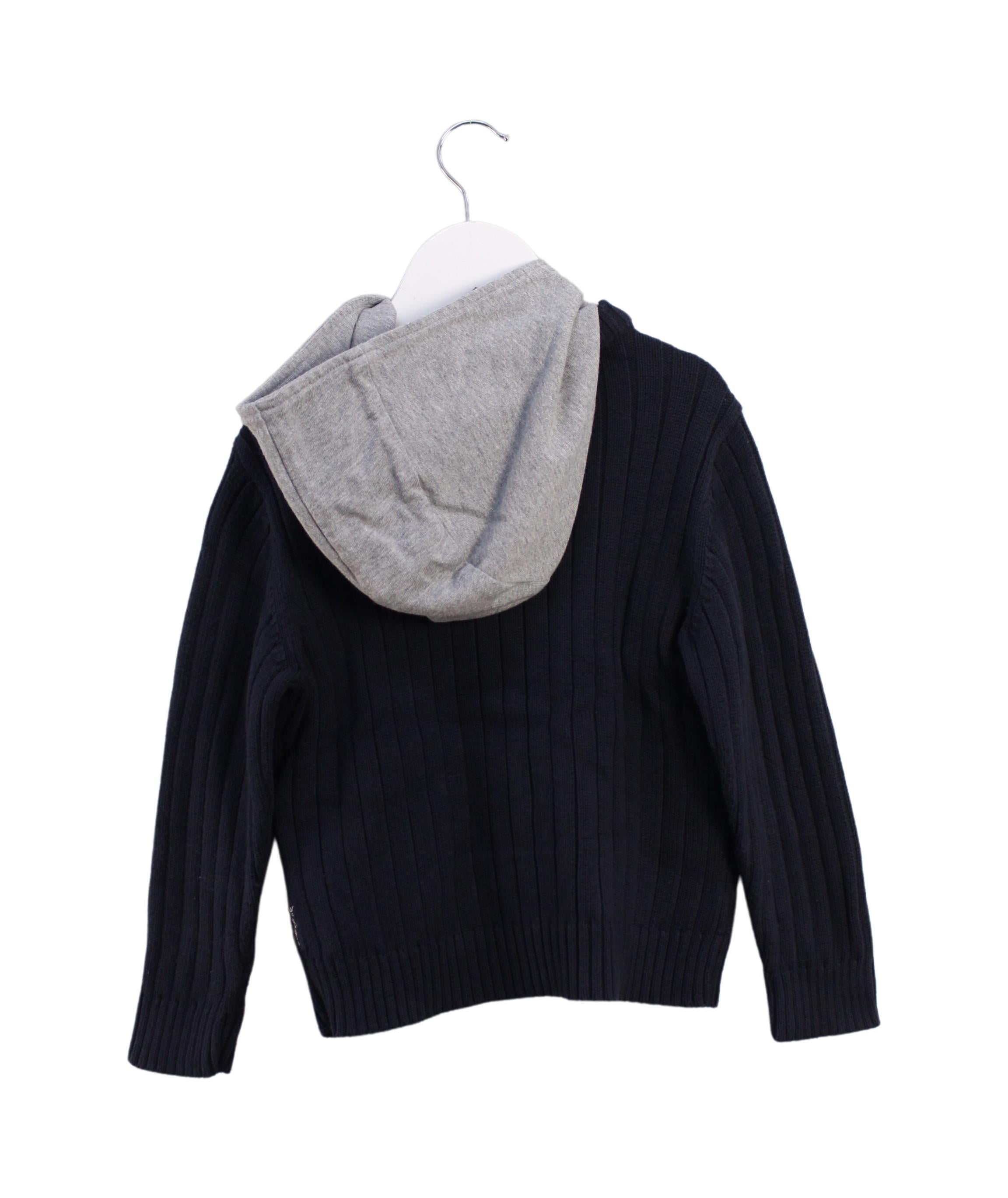 Armani Kids Knit Sweater for Boys Size 5T - Soft Cotton Pullover for Toddlers - Perfect for School, Playdates & Family Outings