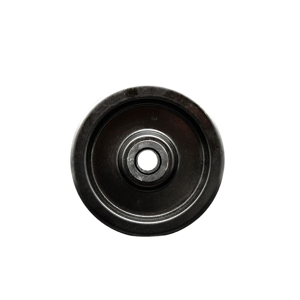 6x1.5 Inch Phenolic Caster Wheels with Roller Bearings - 1/2 Inch Bore - 800 lbs Load Capacity per Wheel - Heavy Duty Replacement Casters for Industrial Equipment, Carts, and Workbenches