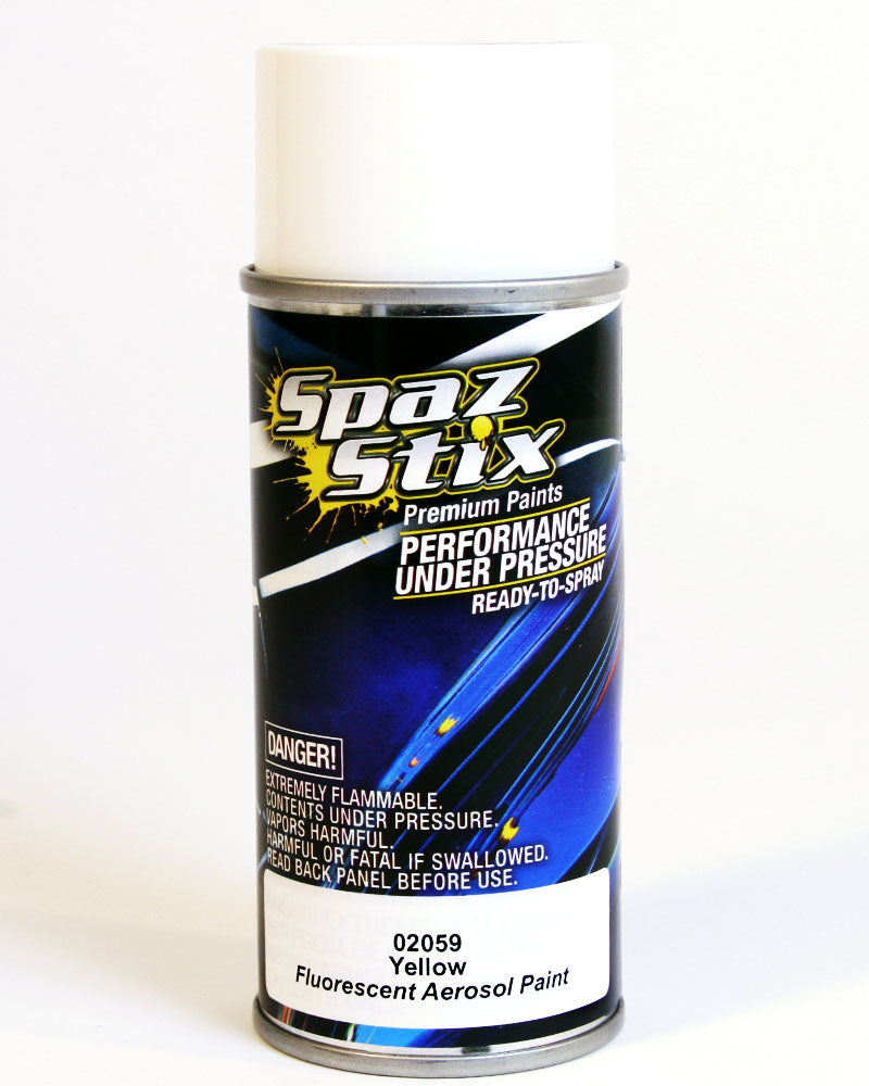 Fluorescent Yellow Aerosol Spray Paint - High Visibility for Safety Marking, DIY Projects & Graffiti Art