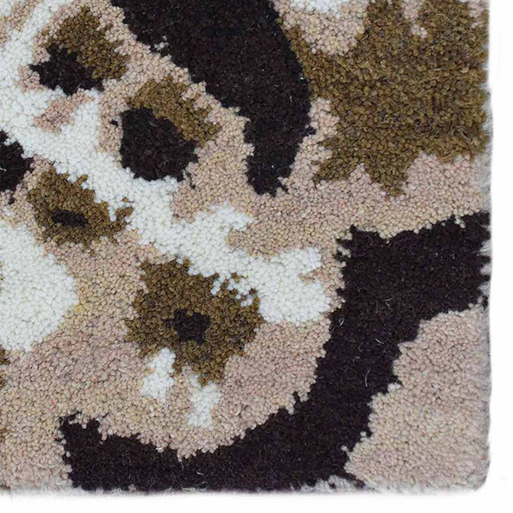 Luxury Fuchsia Hand Tufted Wool Area Rug - Soft & Durable Living Room Carpet for Bedroom, Nursery, or Office Decor