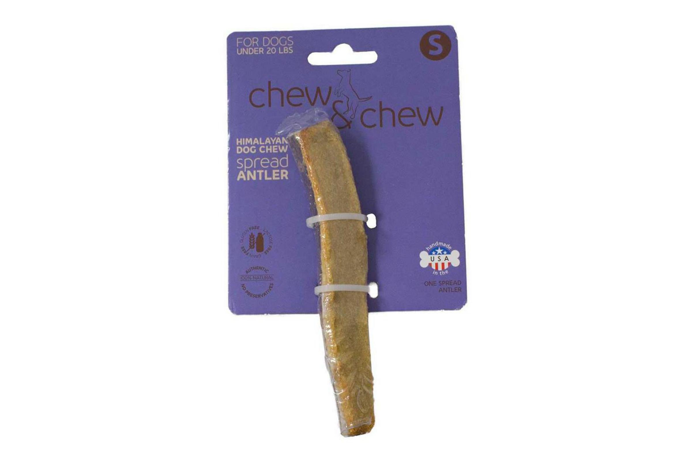 Premium Deer Antler Chews for Dogs - Natural Long-Lasting Cheese Stuffed Dog Chew Toy for Aggressive Chewers - Perfect for Teething, Dental Health & Boredom Relief
