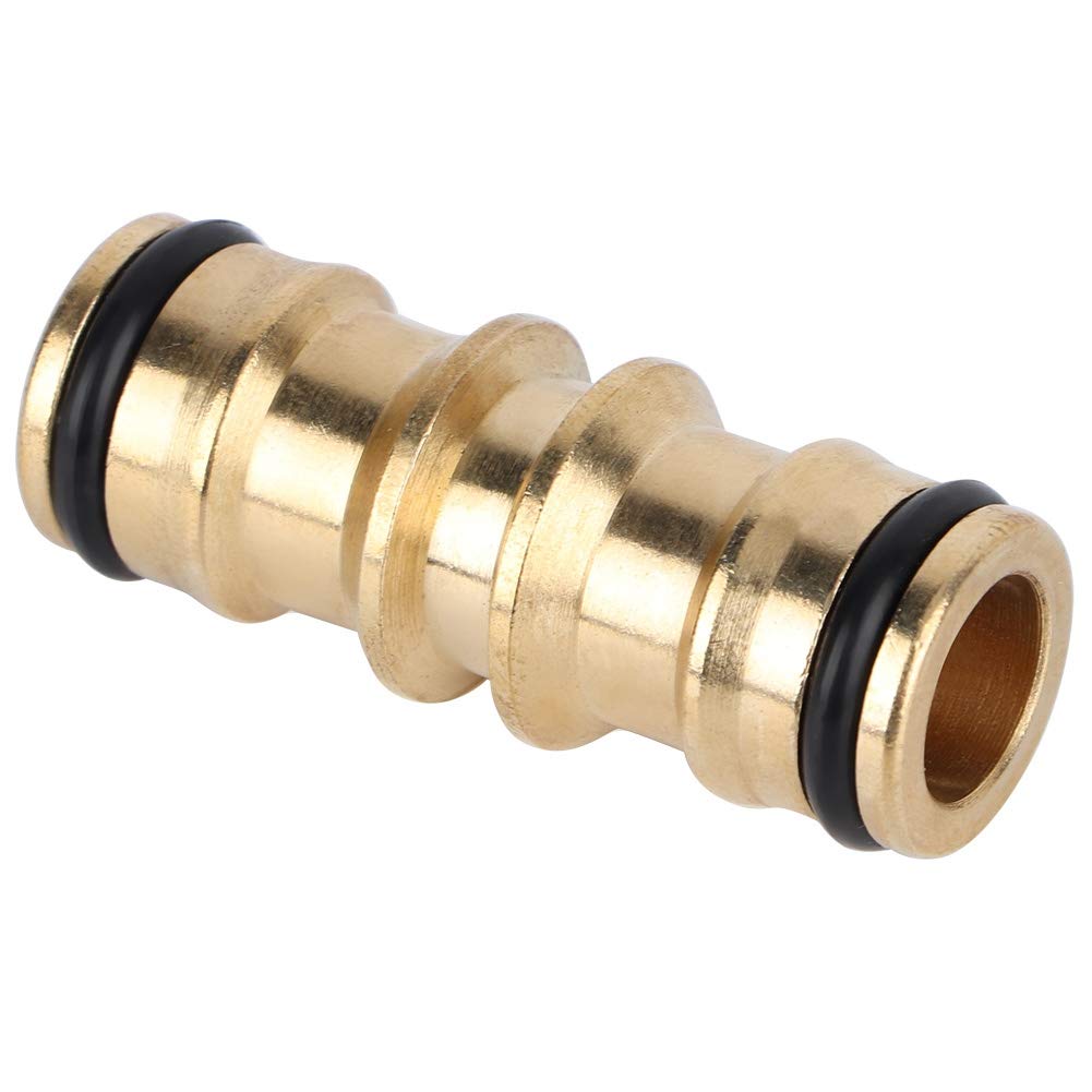 Stainless Steel Garden Water Pipe Adapter - Rust-Proof & Corrosion Resistant Hose Tap for Greenhouse, Lawn, Front Porch & Outdoor Irrigation (Threaded Connection)