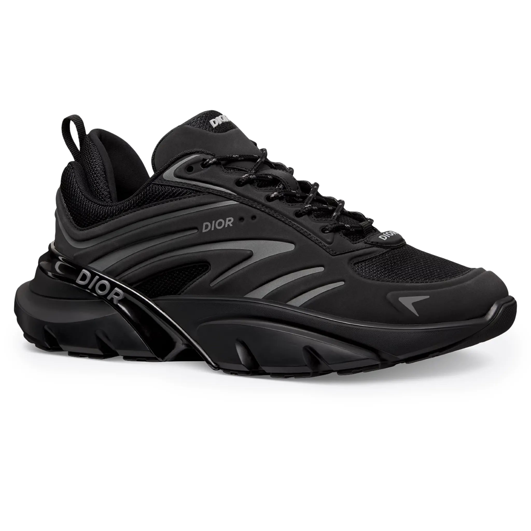 Dior B44 Mesh Black Sneakers - Men's Luxury Fashion Trainers for Casual Wear & Street Style