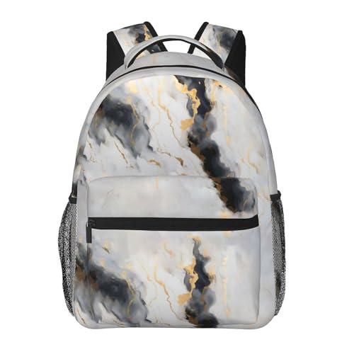 White Black White Marble