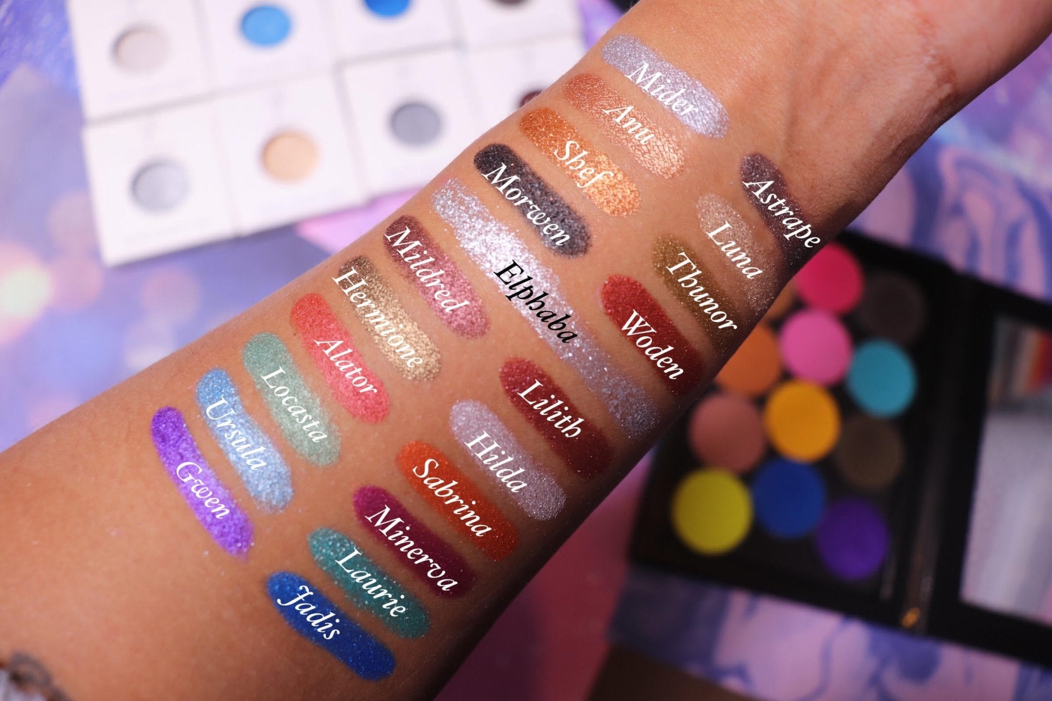 Mildred 37mm Single Shimmer Eyeshadow - Highly Pigmented Makeup for Everyday & Party Looks | Vegan & Cruelty-Free Eyeshadow Palette for Professional & Home Use