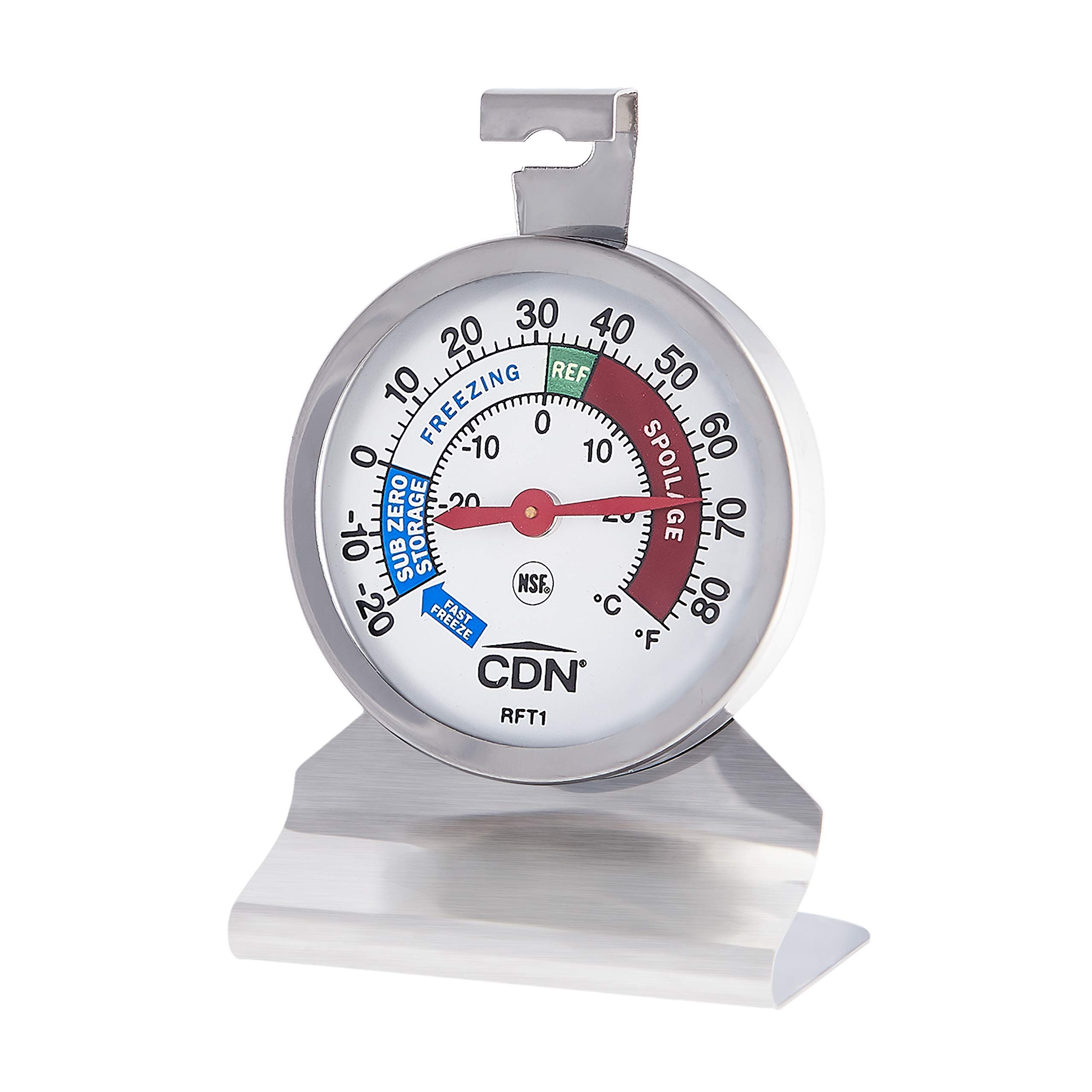 ProAccurate Heavy Duty Refrigerator Freezer Thermometer - Digital LCD Display, High Precision Temperature Sensor for Food Safety - Ideal for Home Kitchen, Restaurant, and Commercial Use