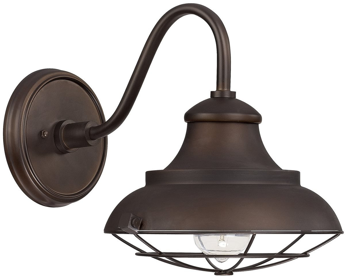 11H Outdoor Barn Style Light Fixture - Burnished Bronze Finish - Perfect for Porch, Patio, Garden & Exterior Lighting