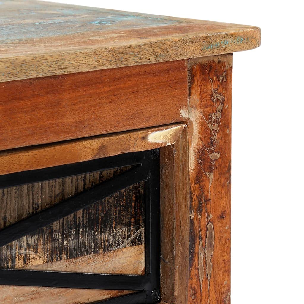 Reclaimed Wood TV Stand with 2 Drawers - 47.2