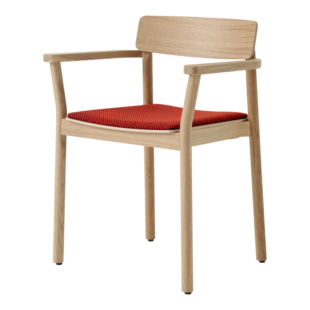 Betty TK11 Armchair - Modern Accent Chair for Living Room, Bedroom & Office - Comfortable Upholstered Lounge Chair with Sturdy Metal Legs - Perfect for Relaxing, Reading & Decorating Your Home