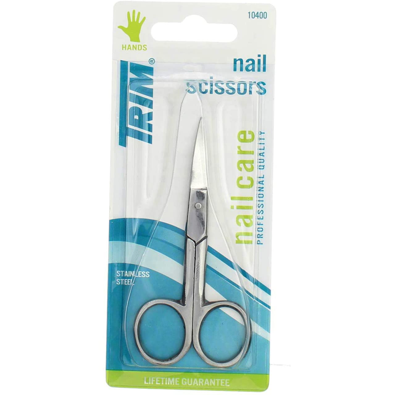 Professional Stainless Steel Nail Scissors - Sharp Precision Trim Nail Care Kit (3-Pack) - Perfect for Manicure, Pedicure & Travel Grooming Essentials