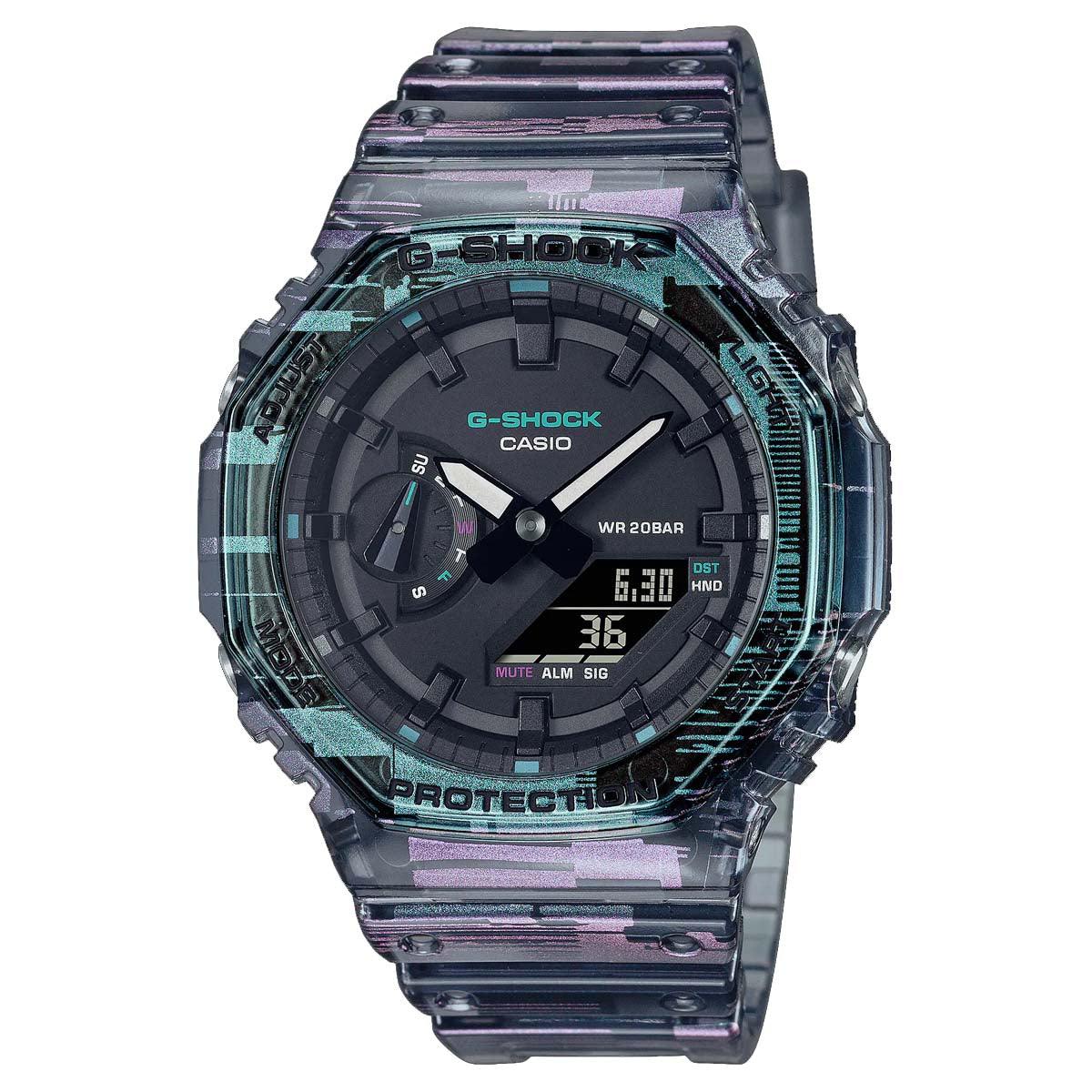 G-Shock GA-2100NN-1ADR Digital Analog Watch - Stylish & Durable for Outdoor, Sports & Everyday Wear