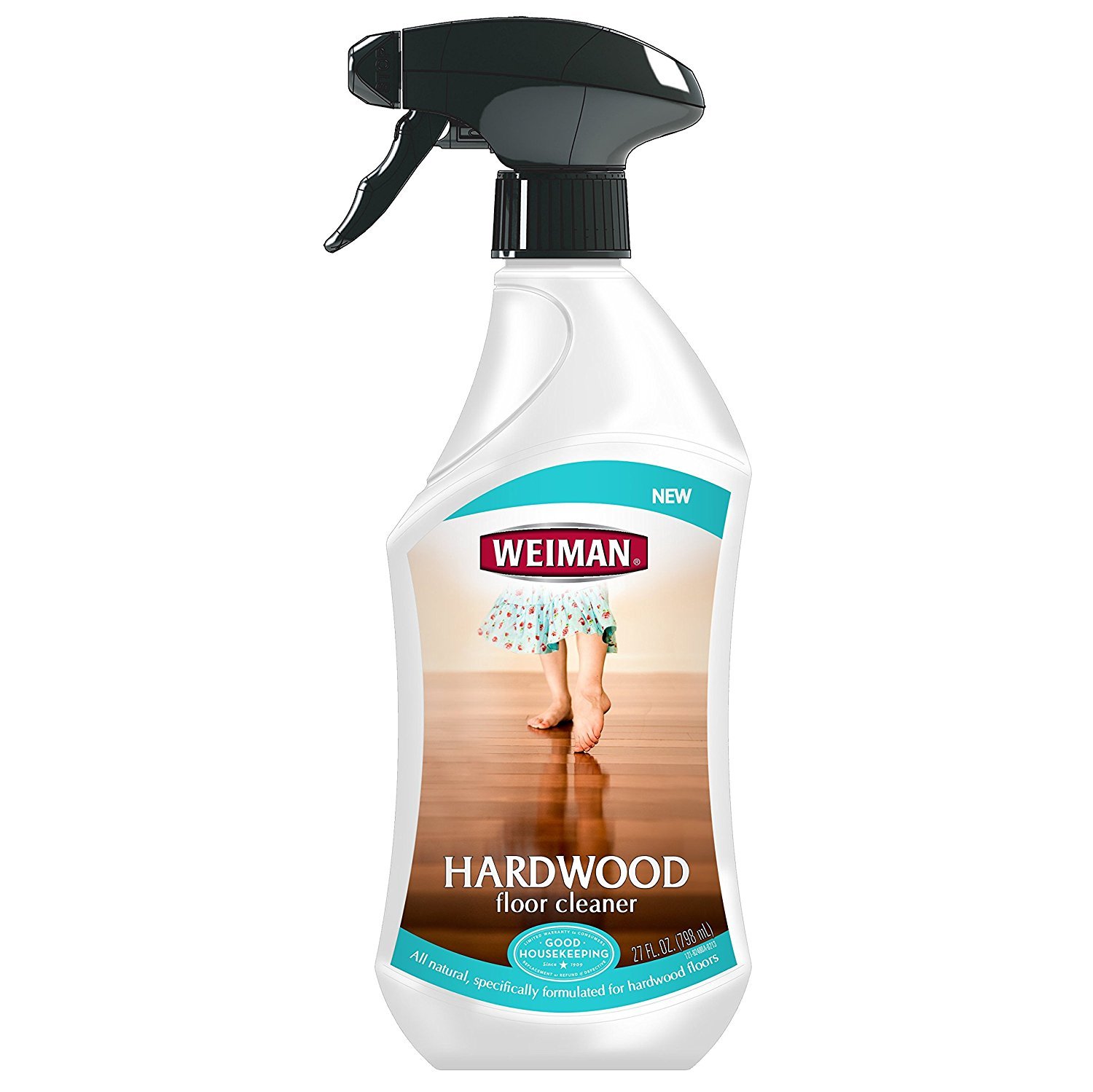 Weiman Hardwood Floor Cleaner - Gentle & Effective Cleaning Solution for Shiny Floors - Perfect for Wood, Laminate & Engineered Floors - Ideal for Homes, Offices & High-Traffic Areas