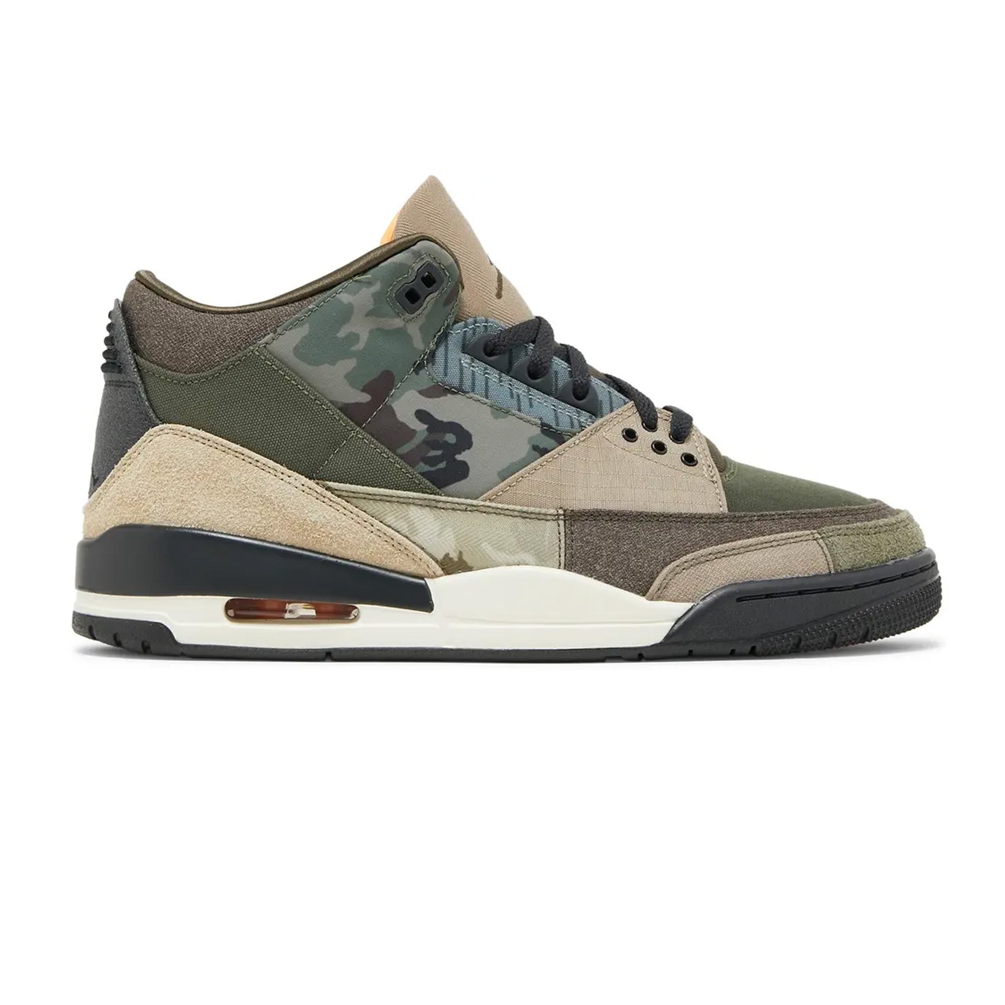 Air Jordan 3 Retro 'Patchwork' Sneakers (2021) - Men's Basketball Shoes for Casual Wear & Street Style Fashion