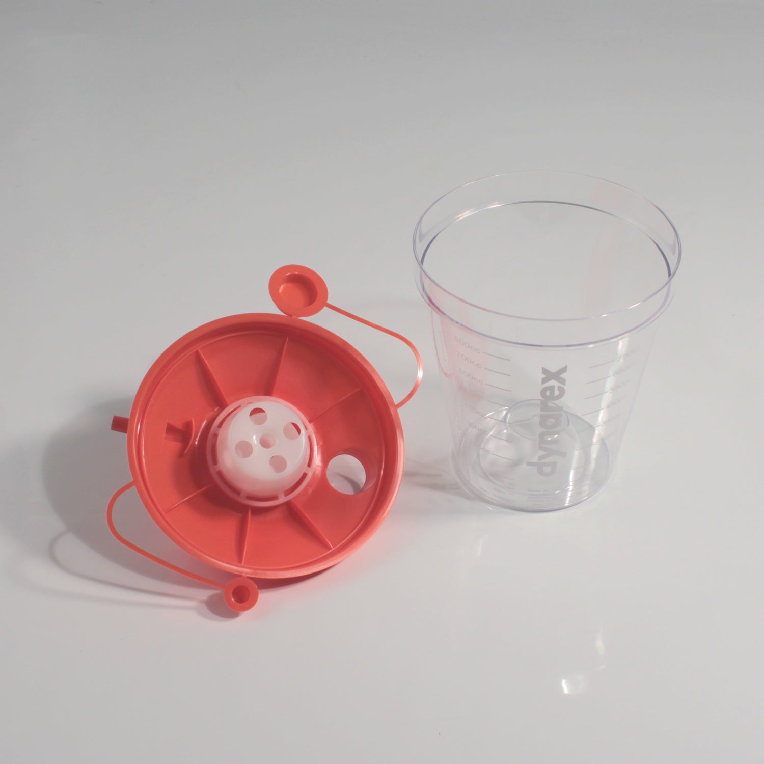 Dynarex 4672 Suction Canister - Medical Grade Disposable Canisters (Case of 24) - Ideal for Hospitals, Clinics, and Emergency Medical Kits