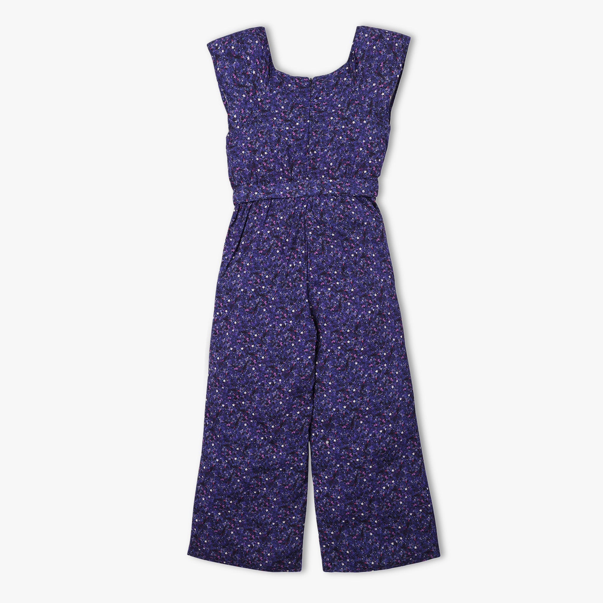 Girls Regular Fit Printed Jumpsuits - Cute & Comfortable Rompers for Playdates, School & Everyday Wear | Trendy Kids Outfits