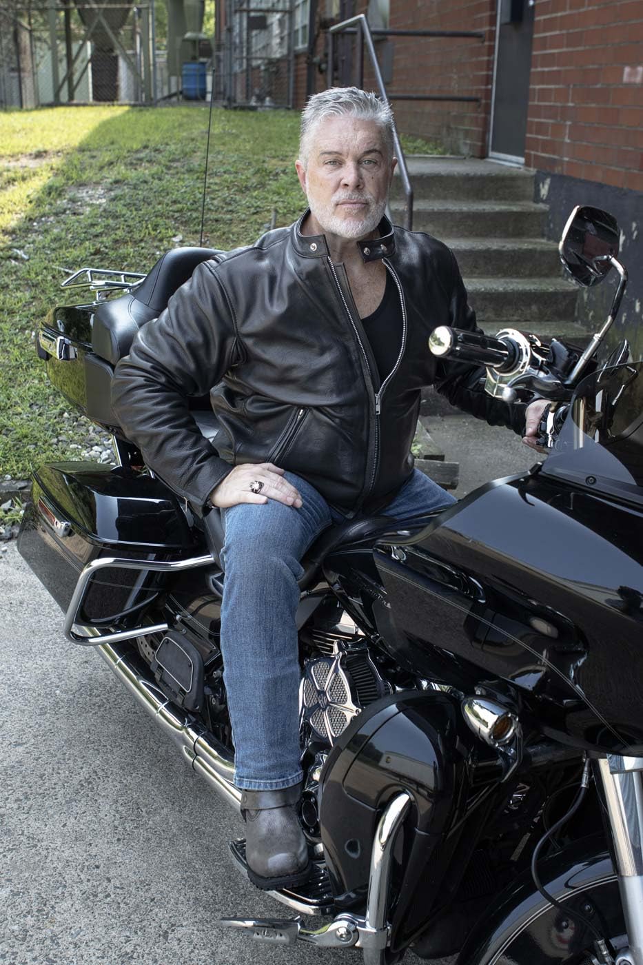 Premium Milwaukee Leather MLJKM5006 Men's Black Rumble Motorcycle Jacket - USA Made Genuine Leather Biker Jacket for Riding, Cruising & Outdoor Adventures