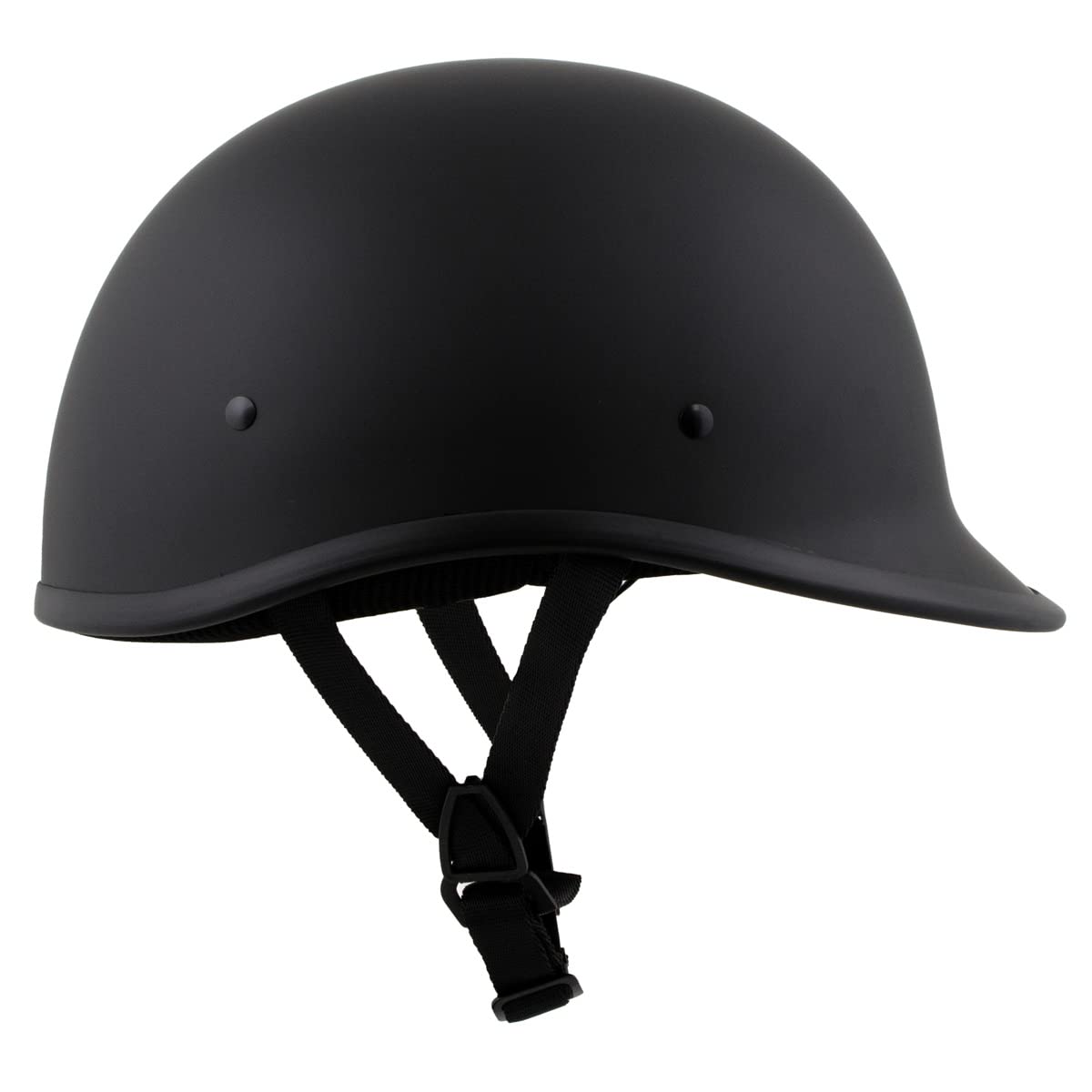 Milwaukee MPH9750DOT DOT Approved Matte Black Motorcycle Helmet for Men & Women - Small, Perfect for Urban Riding