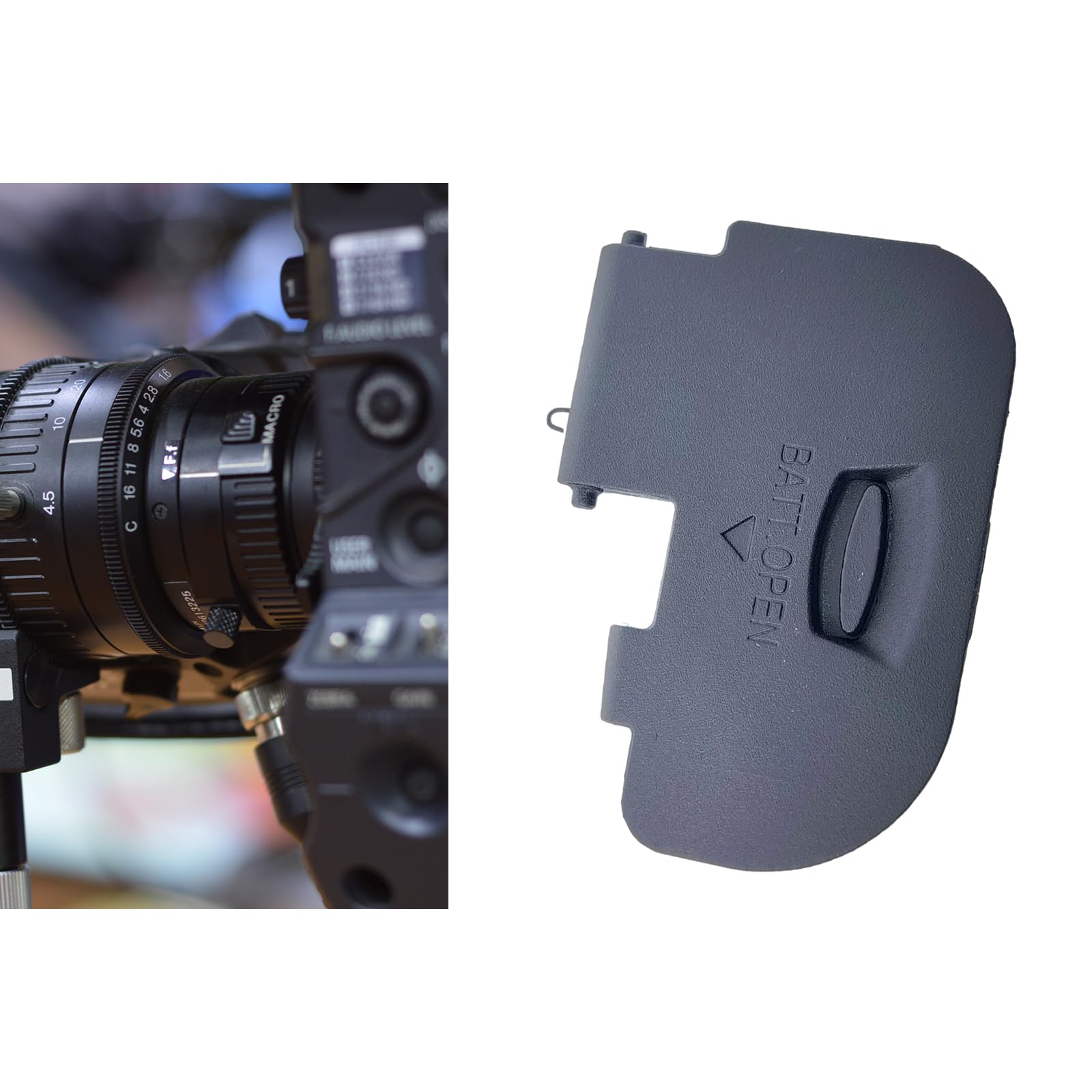 6D Digital Camera Replacement Door Cover & Camera Shell - Compatible Accessories for 6D DSLR - Perfect for Photography, Travel & Outdoor Shooting