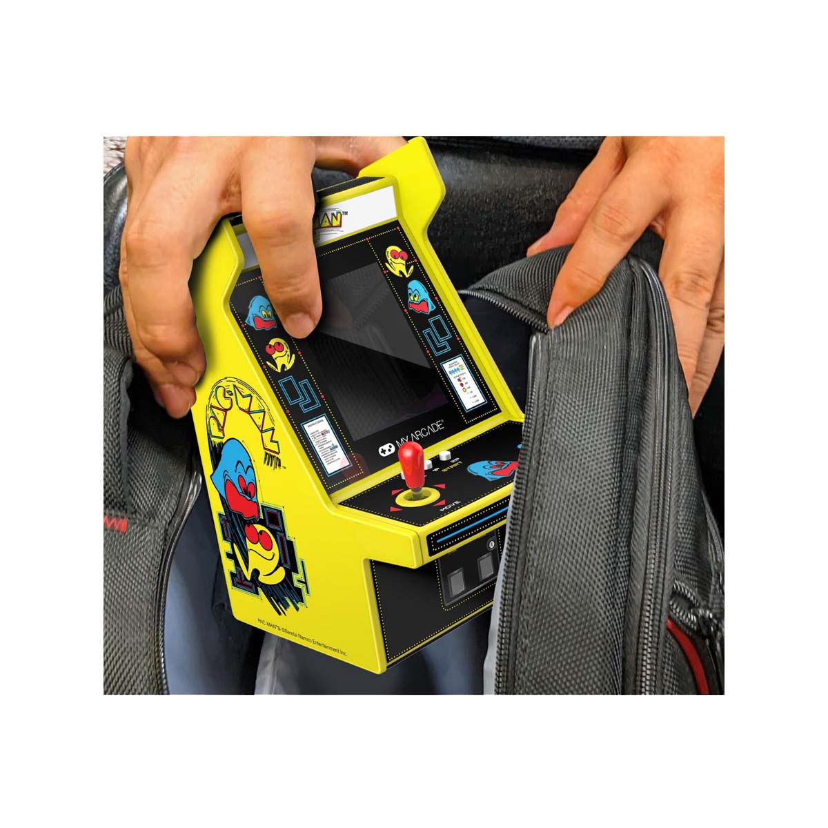 PAC MAN Retro Arcade 6.75 Inch Micro Player Pro - Classic Arcade Game for Home, Office & Party Entertainment