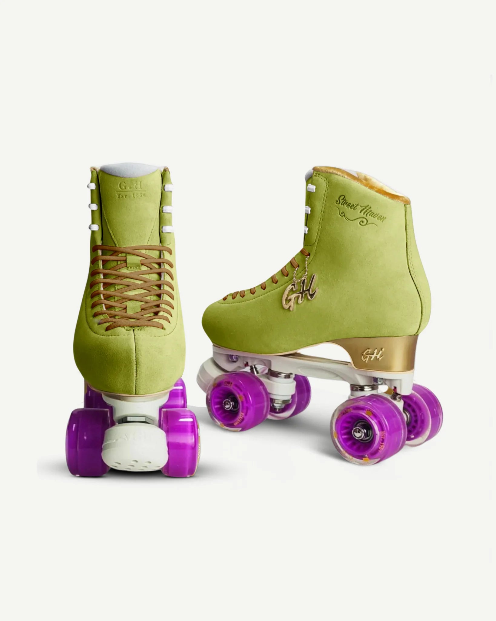 GH Street Maven Quad Roller Skates with/without Air Vents - Premium Outdoor & Indoor Skates for Adults, Street Skating, Fitness & Rink Fun