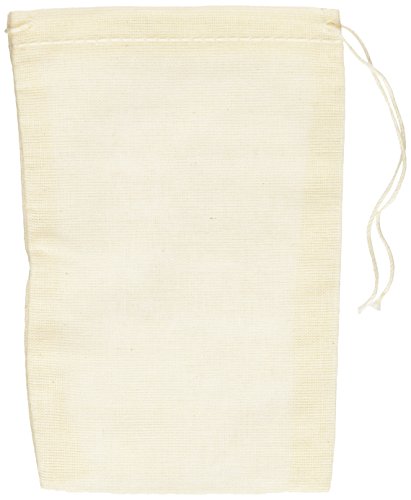 100pcs (4 x 6inches) - Natural Drawstring