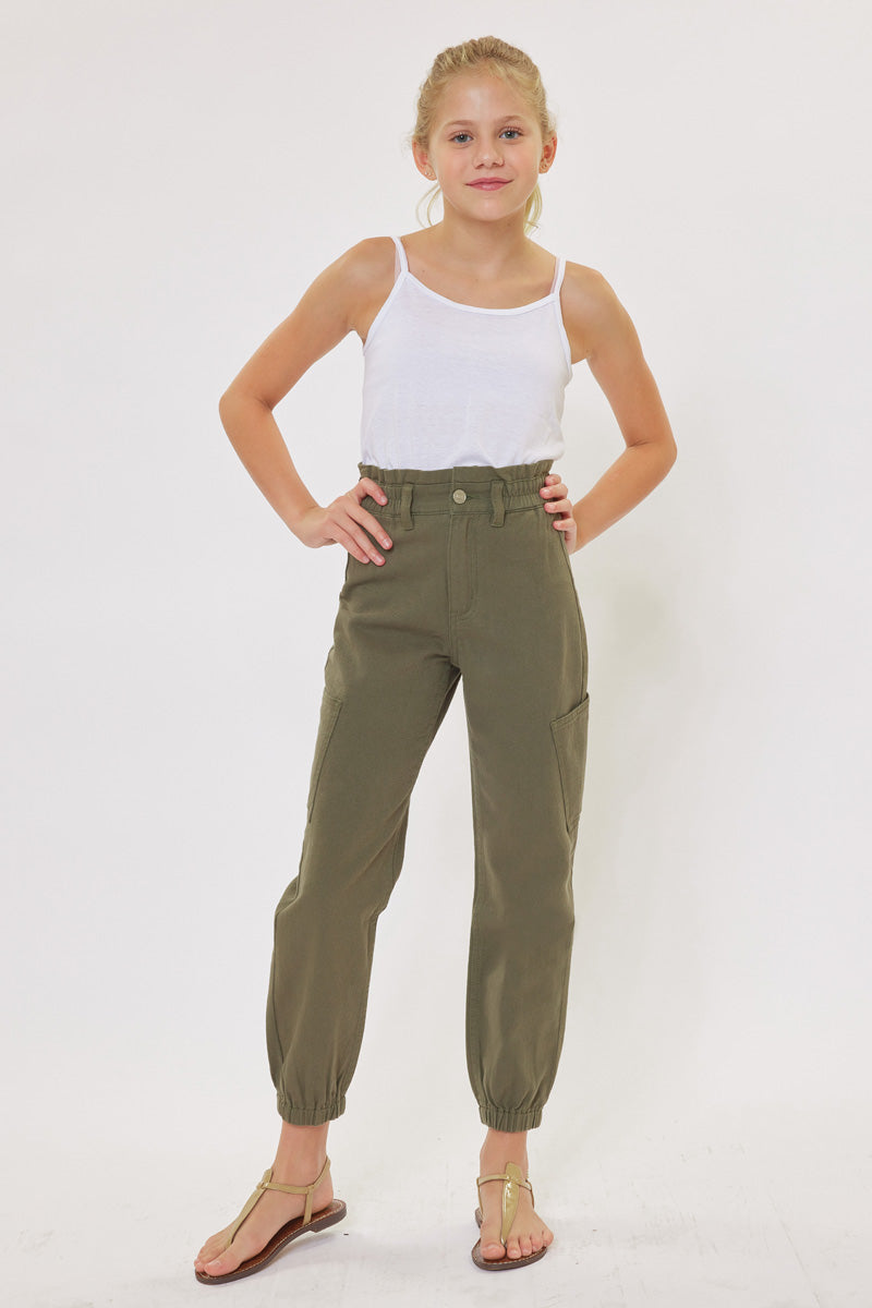 Poppy Mom Jogger Kid Jeans - Comfortable Stretchy Denim Pants for Boys & Girls - Perfect for Playtime, School & Outdoor Activities