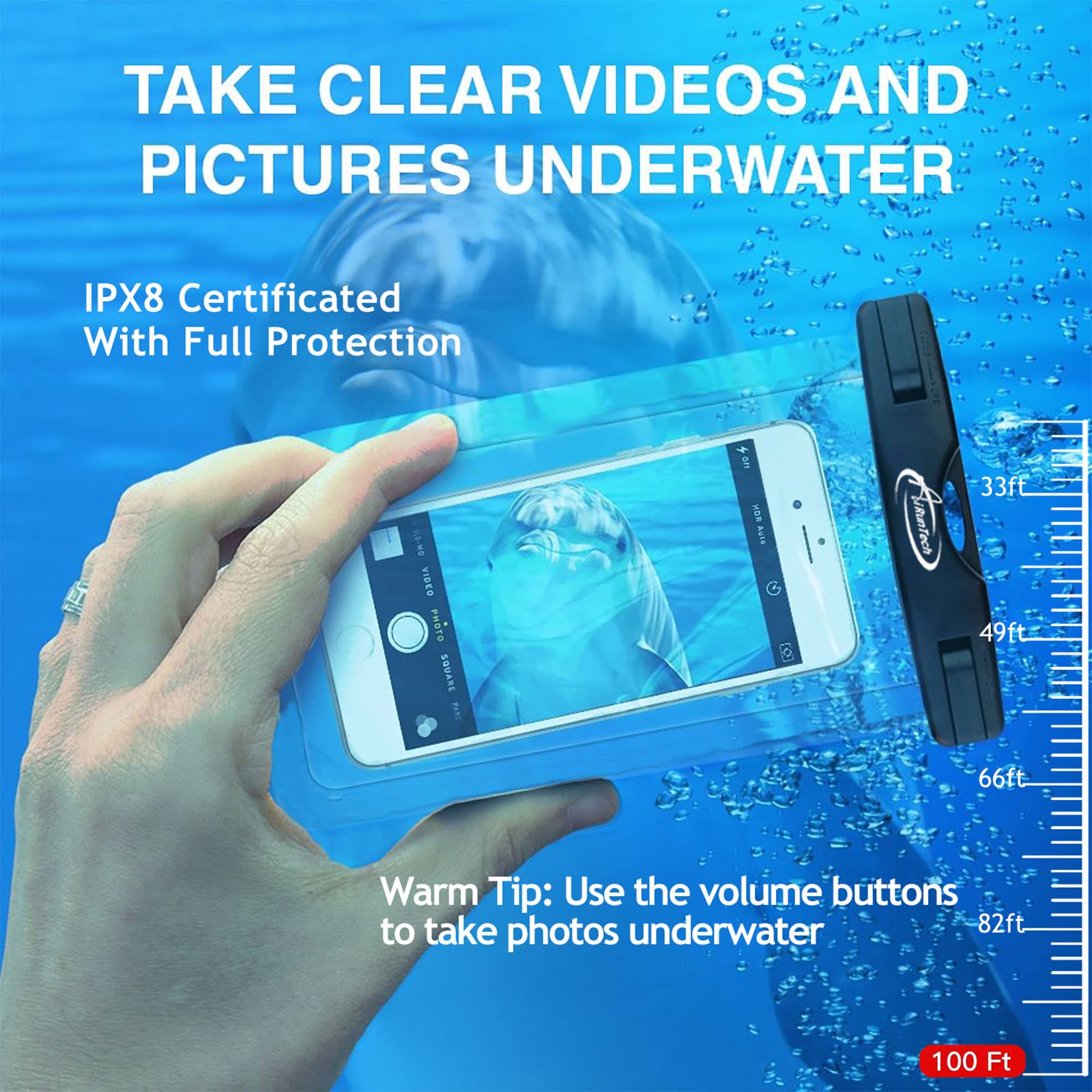 Waterproof Fanny Pack for iPhone Android Samsung - Waist Dry Bag for Wallets, Passports & Valuables - Beach, Travel & Vacation Essentials - Running, Hiking & Outdoor Activities