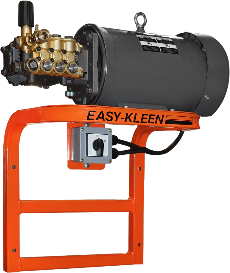 Easy Kleen AS2436E 2400 PSI 3.6 GPM 5 HP 230V Wall Mounted Cold Water Pressure Washer - Powerful Cleaning for Driveways, Decks & Outdoor Surfaces