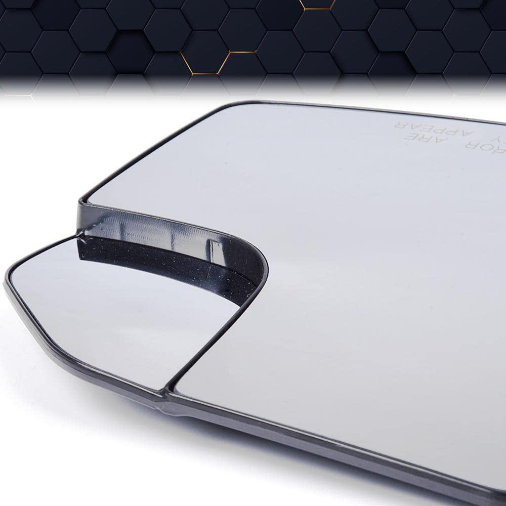 PIT66 Replacement Mirror Glass for 2015-2020 Ford F150 - Driver & Passenger Side View Mirrors (FL3Z17K707L/FL3Z17K707A) - Perfect for Parking, Lane Changes & Blind Spot Visibility