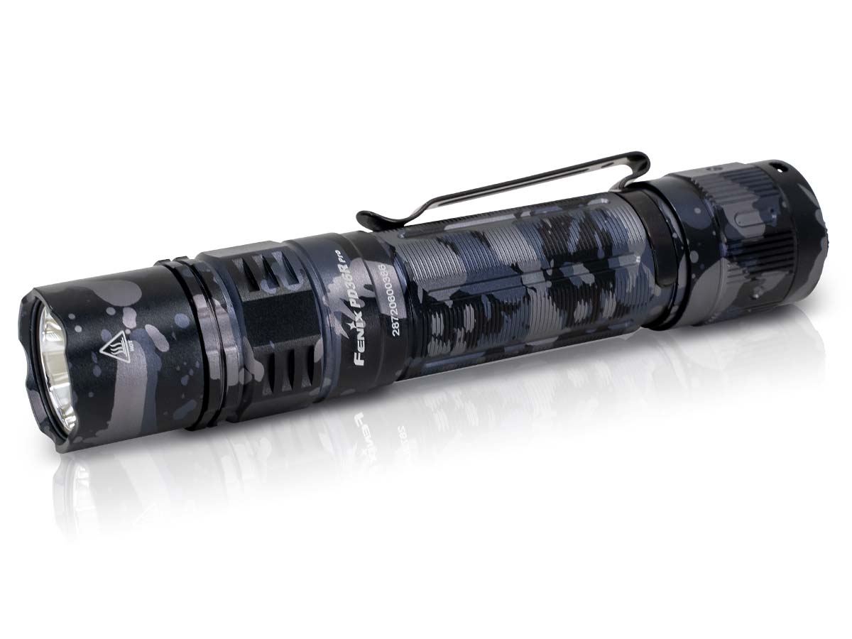 Fenix PD36R PRO Rechargeable Flashlight 1600 Lumens, USB-C Tactical Flashlight with 5 Modes - Perfect for Camping, Hiking, Emergency & Outdoor Adventures