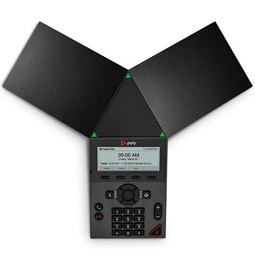 Poly Trio 8300 OpenSIP Conference Phone - Certified Renewed for Crystal Clear Business Meetings & Team Collaboration