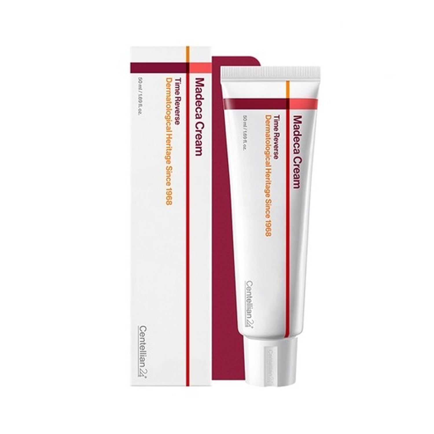 Centellian24 Madeca Cream Time Reverse 50ml - Anti-Aging Face Moisturizer with Centella Asiatica for Wrinkles & Fine Lines | Perfect for Night Skincare Routine & Daily Hydration