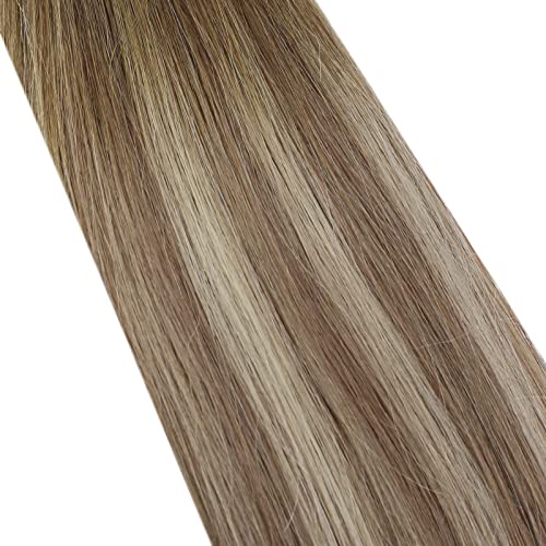 Premium Tape in Hair Extensions 100% Human Hair - Seamless Blending for Length & Volume | Perfect for Weddings, Parties & Everyday Styling