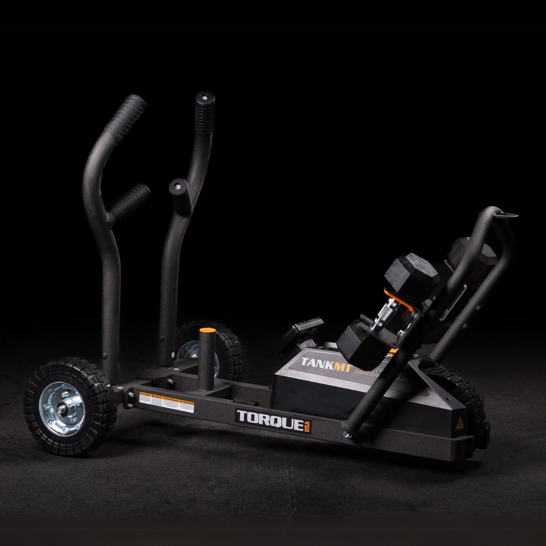 Torque USA TANK™ M1 Heavy Duty Push Sled - Professional Strength Training Equipment for Football, CrossFit & Home Gym Workouts