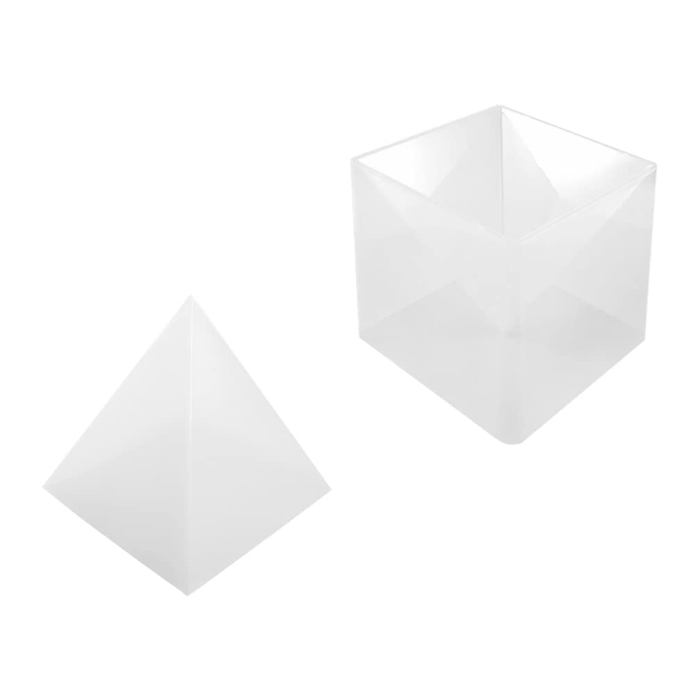 Premium DIY Epoxy Resin Pyramid Silicone Molds Set - Craft Casting Tools for Desktop Decor, Tabletop Ornaments, and Unique Handmade Gifts - Perfect for Home Decoration, DIY Projects, and Creative Art Crafts