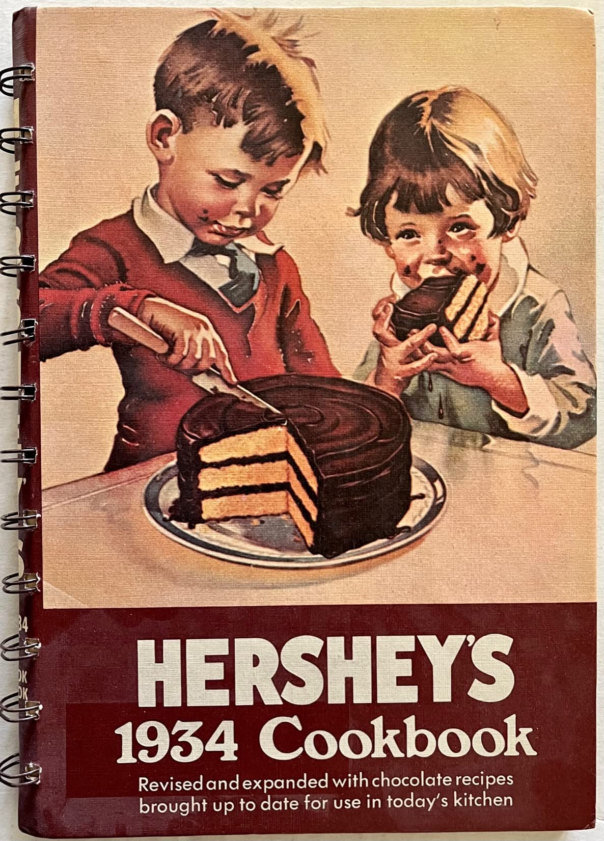 Hershey's 1934 Cookbook - Classic Chocolate Recipes Revised & Expanded for Modern Kitchens | Perfect for Baking, Gifts & Vintage Recipe Collectors