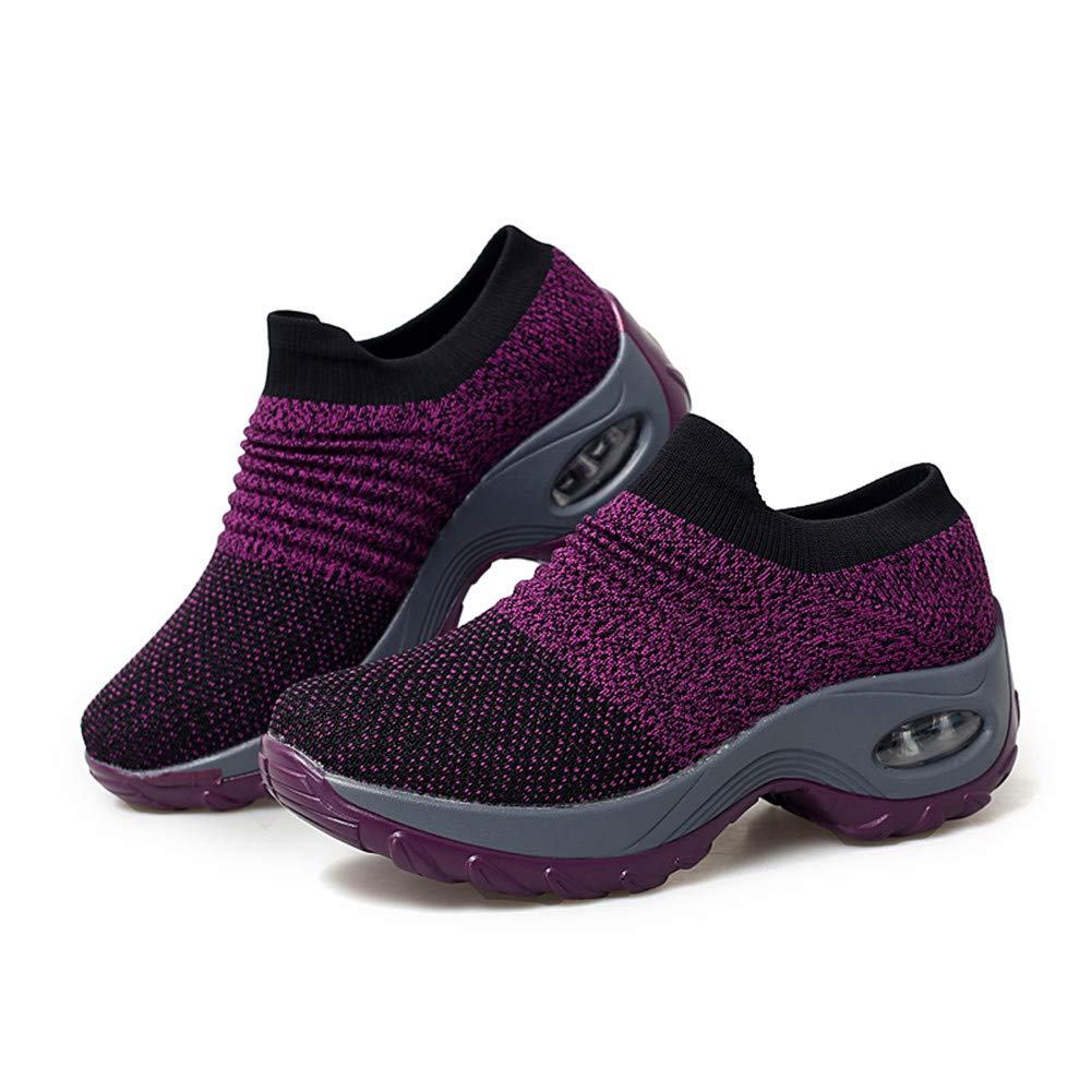 **LEADER SHOW Women's Slip-On Loafers - Comfortable Casual Walking Shoes for Nurses, Fashion Platform Sneakers - Perfect for Work, Travel & Everyday Wear**