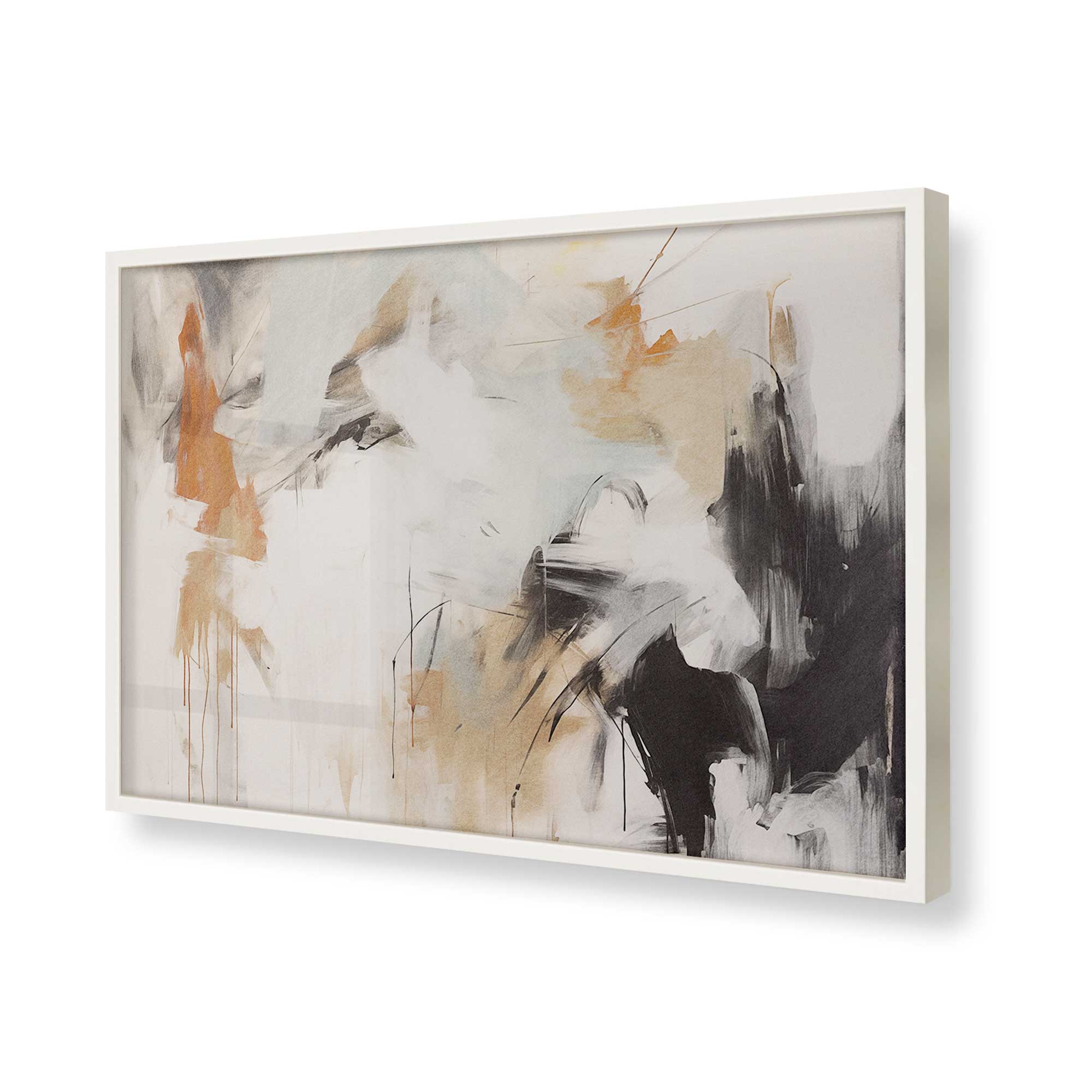 Chaotic Crescendo Print - Trendy Abstract Art Design for Home Decor, Wall Art & Office Aesthetic