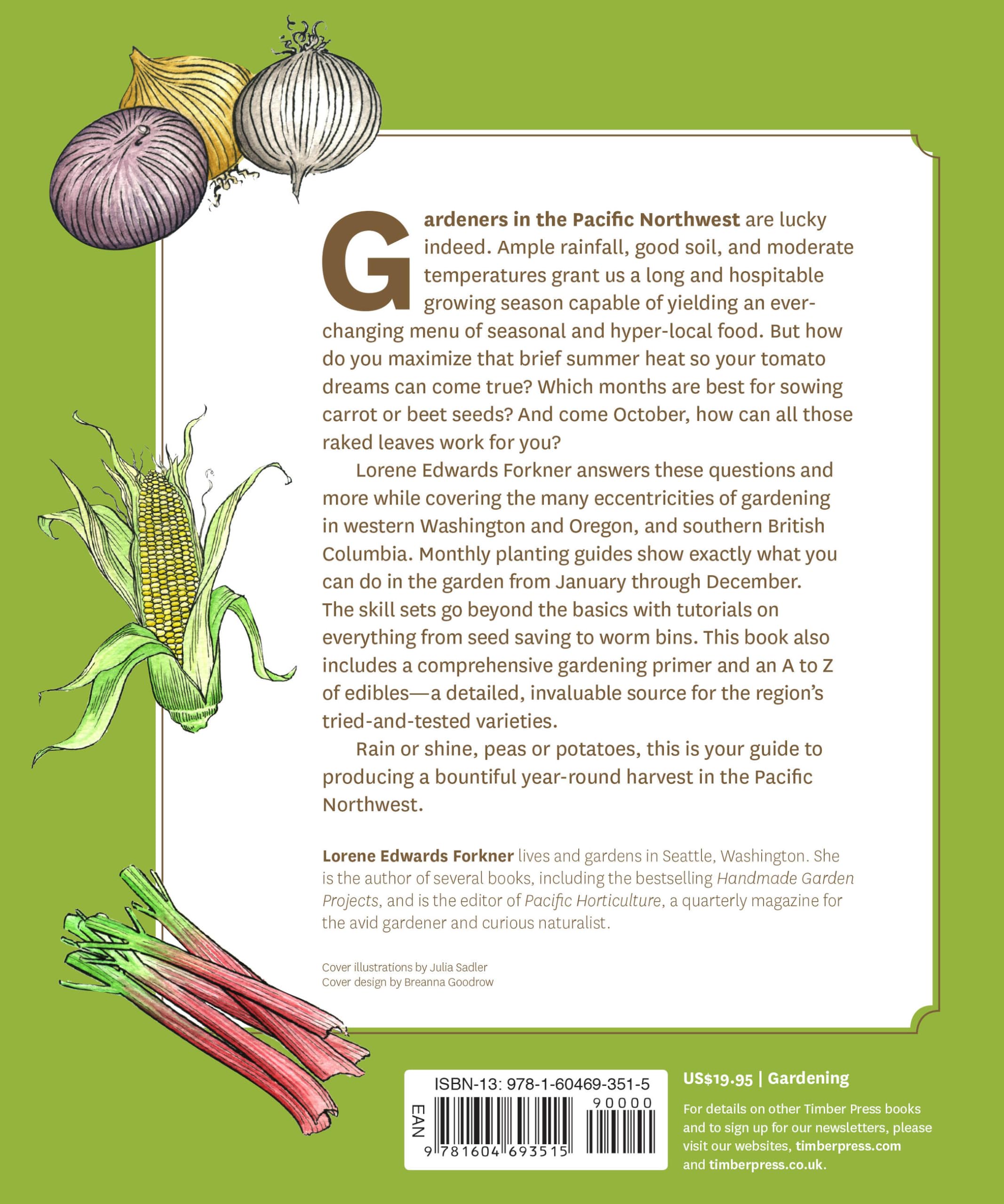 The Timber Press Guide to Vegetable Gardening in the Pacific Northwest - Best Gardening Book for Northwest Climate, Organic Vegetables & Seasonal Planting Tips | Perfect for Home Gardeners, Urban Farming & Sustainable Living