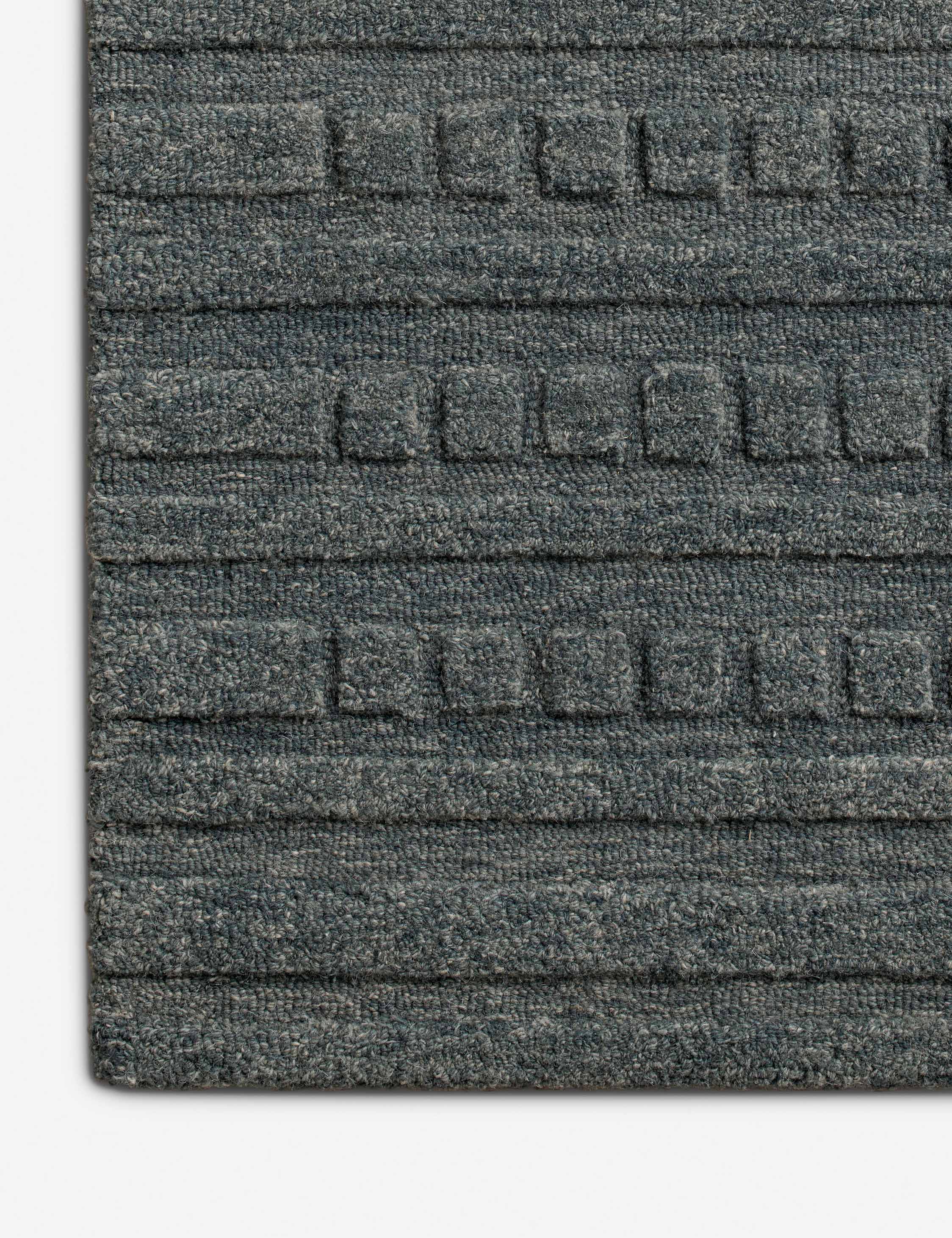 Chris Loves Julia x Loloi Bradley III Hand Tufted Wool Rug - Soft & Durable Area Rug for Living Room, Bedroom, or Office Decor