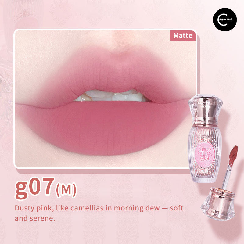 Gogotales Gemstone Gloss Lip Lacquer - Long Lasting Shiny Lipstick with Natural Oils, Hydrating & Non-Stick (Perfect for Daily Wear, Parties & Special Occasions)