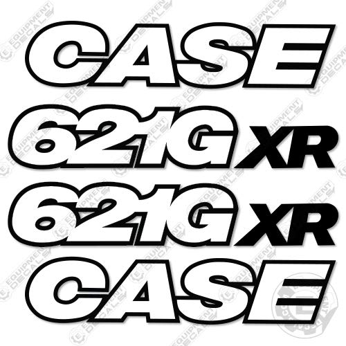 621G Wheel Loader Decal Kit - High Visibility 3M Reflective Vinyl Stickers (7-Year Durability) for Construction Equipment & Heavy Machinery Safety Markings