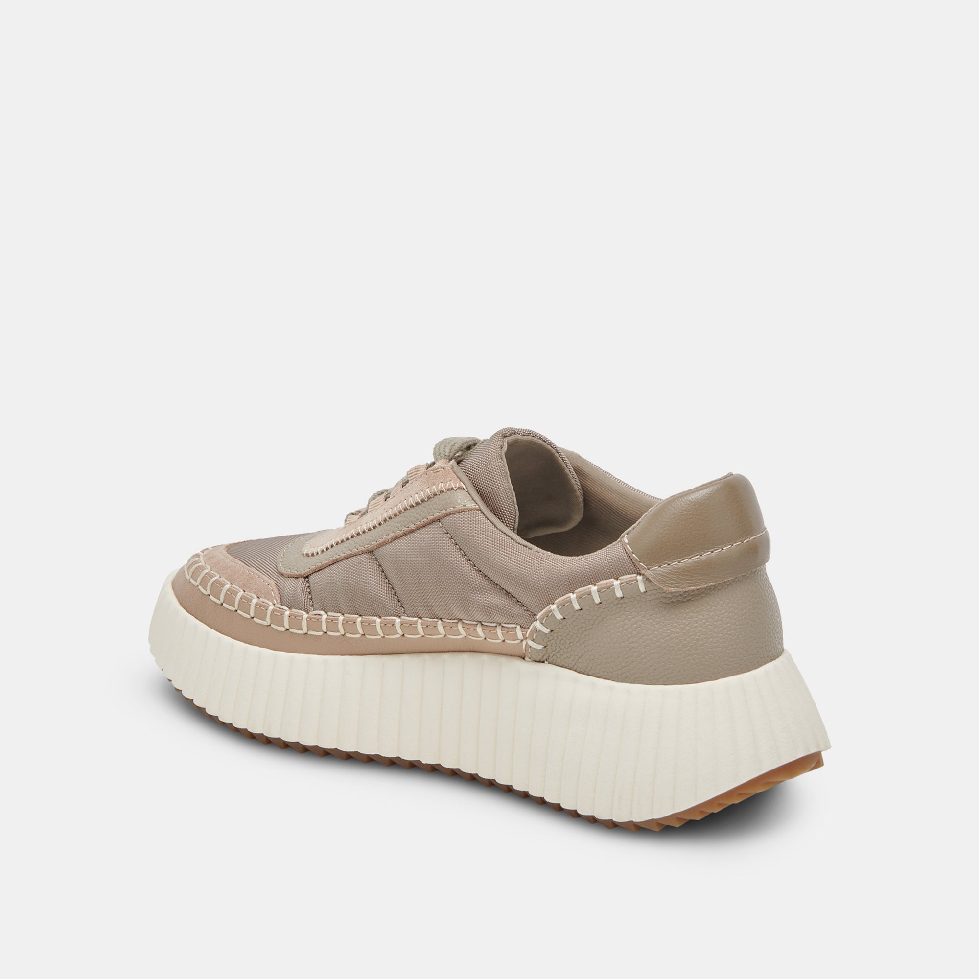 DOLEN Men's Nylon Sneakers - Lightweight Breathable Walking Shoes for Men, DK Taupe Color - Perfect for Casual Wear, Gym & Outdoor Activities