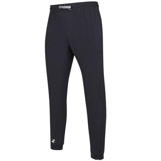 Babolat Men's Play Tennis Pants - Breathable & Comfortable Black Training Pants for Casual Wear & Sports Activities | Perfect for Tennis, Gym & Lounge