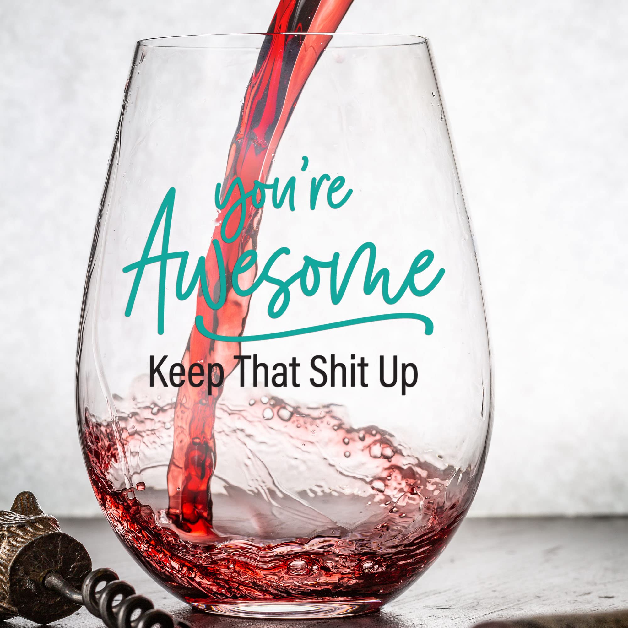 Funny Wine Glass for Women - 
